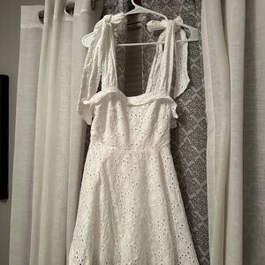 Lulus white mini dress